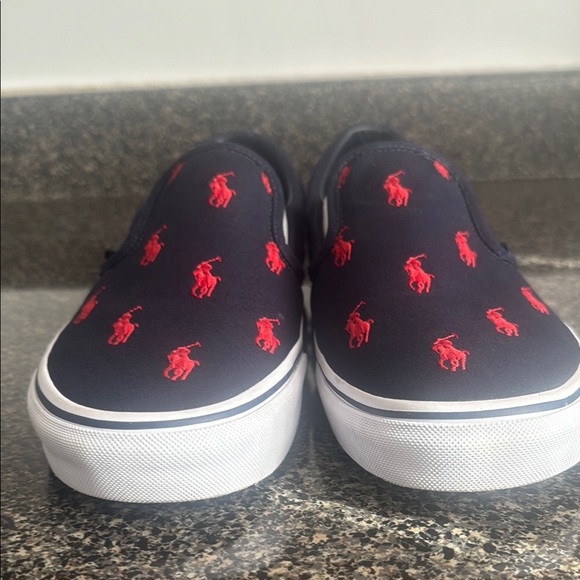 Polo Ralph Lauren Navy Slip-On Sneakers - Picture 10 of 10
